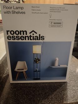 Room essentials floor lamp with sleeve
