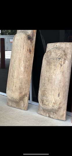 French Antique Dough Bowls 