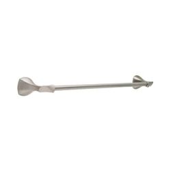 Delta Sandover 24-in Spotshield Brushed Nickel Wall Mount Single Towel Bar

