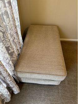 Sofa seat- ottoman- moving out- pick up only