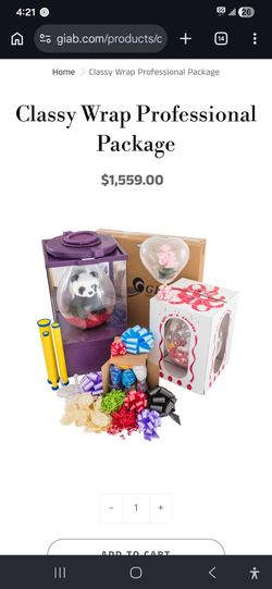 Balloon 🎈 gift 🎁 wrapping machine with helium tanks