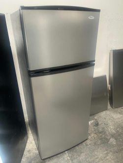 Whirlpool Top Mount Refrigerator Stainless Steel