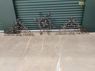 Nice Large Heavy Duty Metal Wall Decor