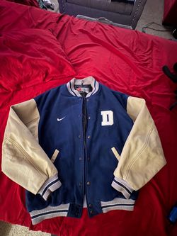 Vintage 90s cowboys Nike team letterman jacket sellout