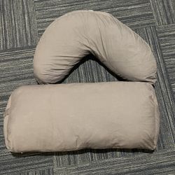 Apana Yoga Cushion and Bolster