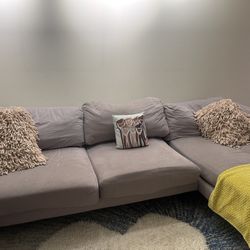 Grey Sectional For Sale!