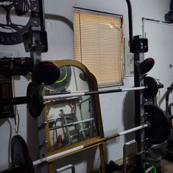 Squat Rack / Pull Up Bar Only