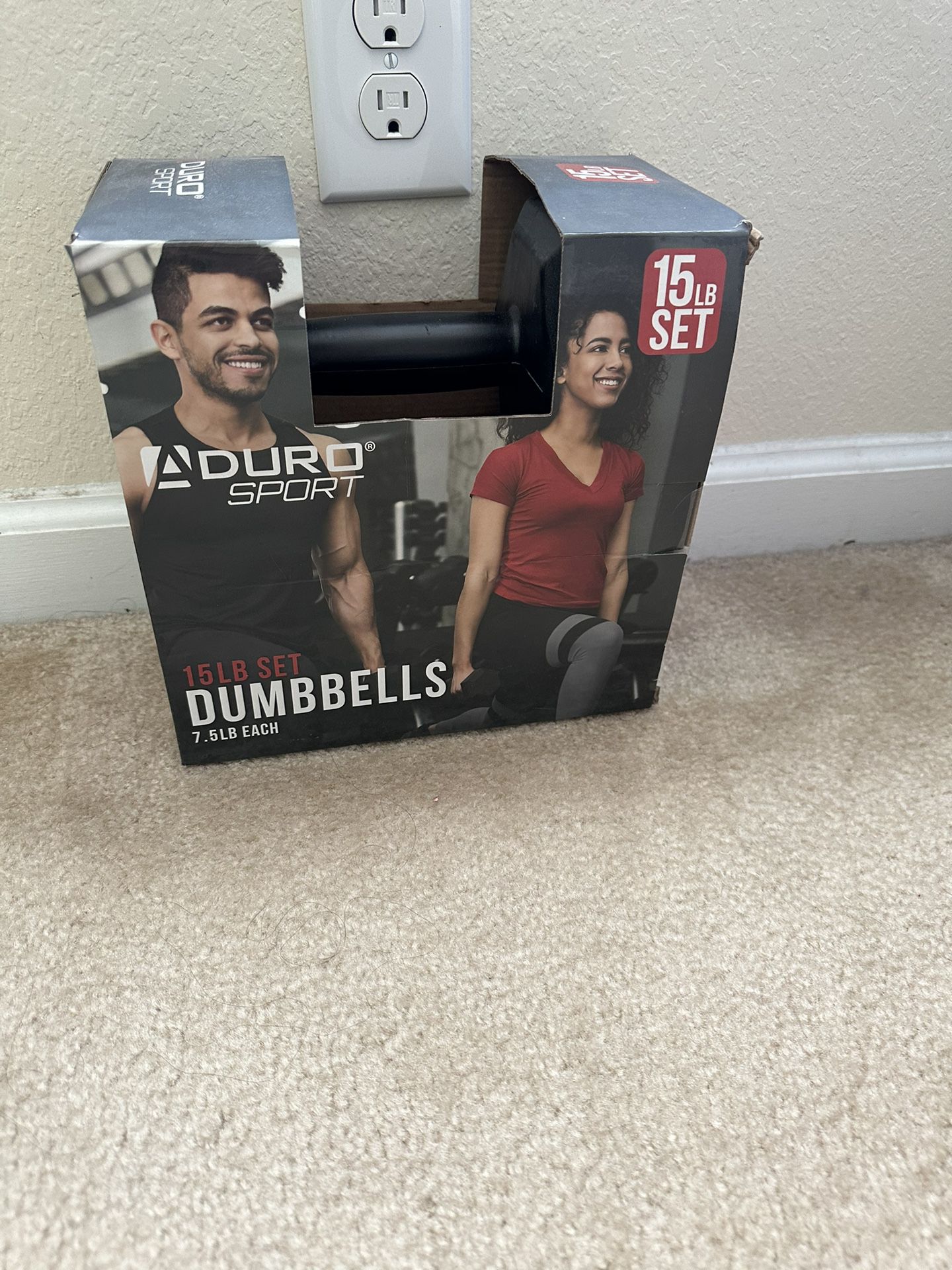 Set Of Two Dumbbells Brand New Never Open The Box 