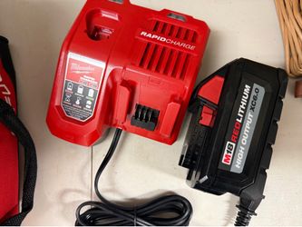 M18 6.0 battery and combo rapid charger