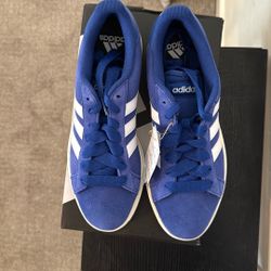 Adidas Bright Blue Size 9