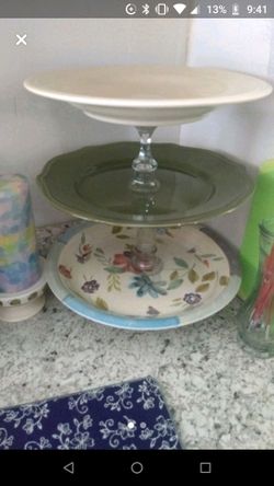 Beautiful Handmade 3 tier stand