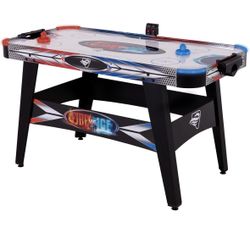 Triumph Sports Fire ‘n Ice LED Light-Up 54" Air Hockey Table Includes 2 LED Hockey Pushers and LED Puck
