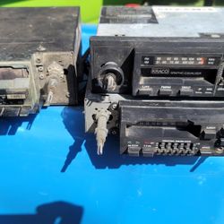 Old School Car Radio/Tape Deck