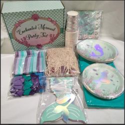 Enchanted Mermaid party set