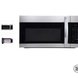 Seasons 1.7 cu. ft. Over The Range Ductless Microwave With Rear Vent, Stainless Steel 
