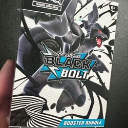 Pokemon TCG Scarlet & Violet Black Bolt Booster Bundle - New Factory Sealed
