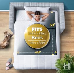 58in x 48in Bunkie Board, Heavy Duty Bed Board for Frame Under Mattress