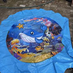 Splash pad and slip n slide