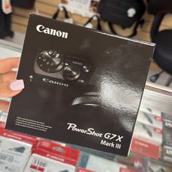 Canon G7X Mark iii