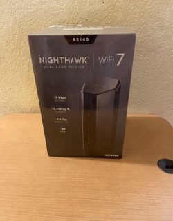 NETGEAR Nighthawk Dual-Band WiFi 7 Router (RS140) -