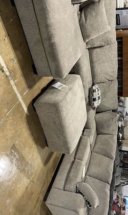 DARK BROWN OVERSIZED SECTIONAL -COUCH -LIVING ROOM SET