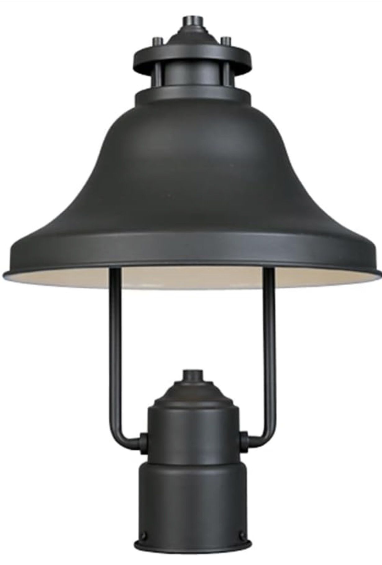 NEW! Designers Fountain Bayport-DS Post Lantern, Bronze 15.25in Height (31336-BZ)