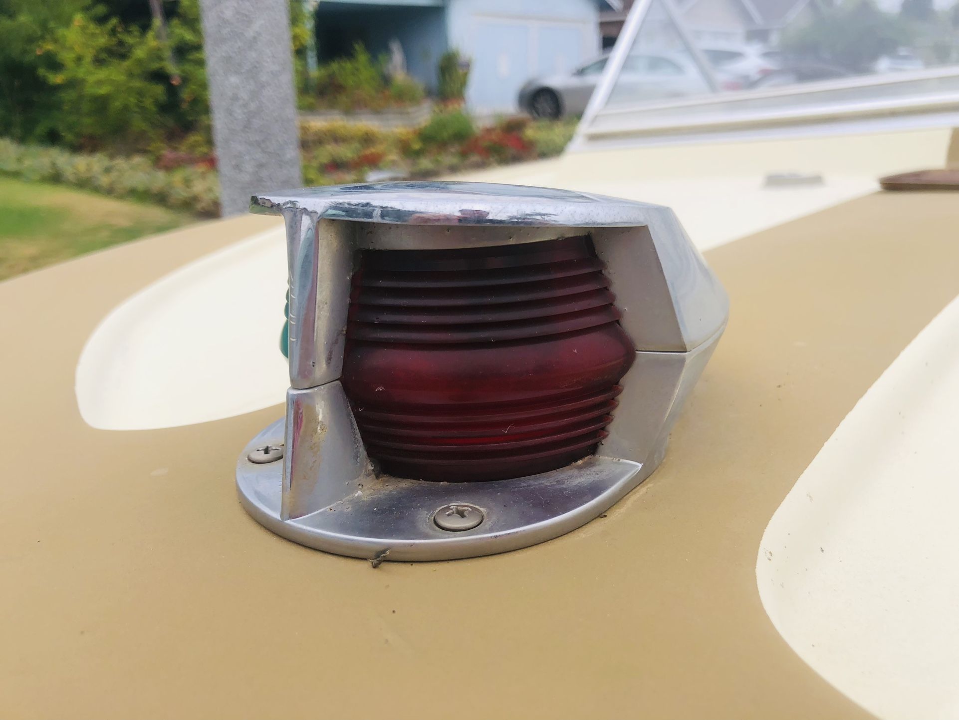 vintage navigation bow light 