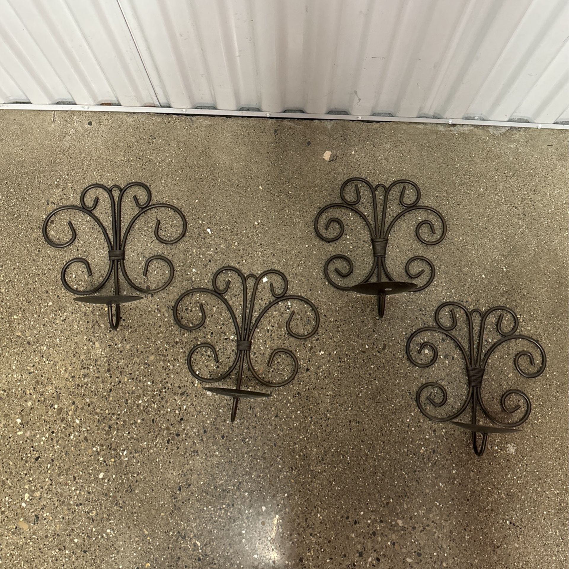 Bronze Candleholders, Metal