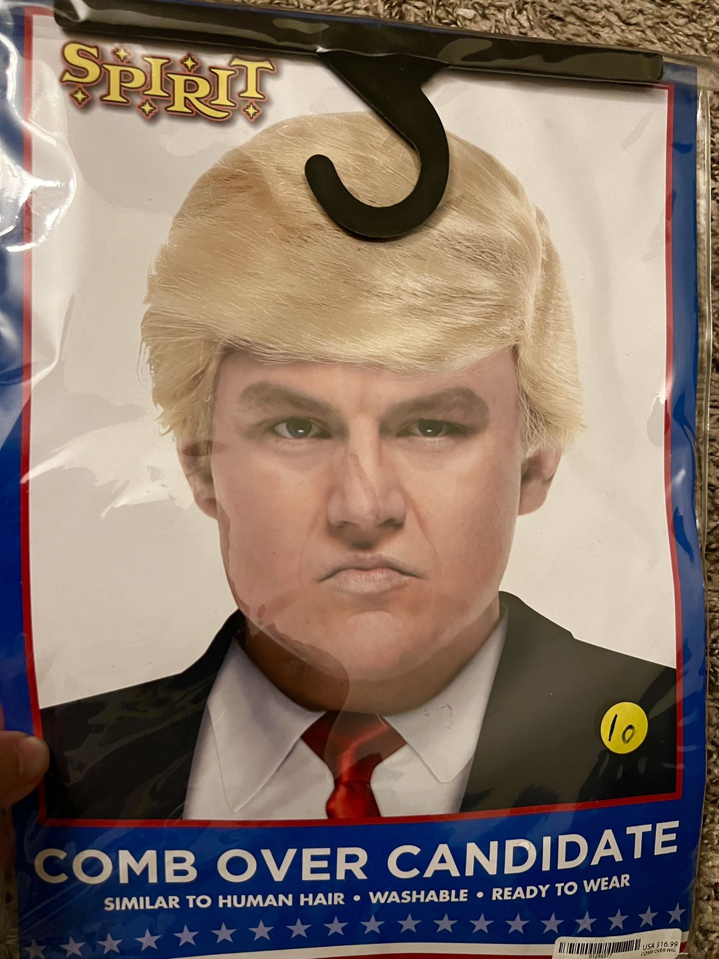 New ! Never Worn ! Trump Wig ! Halloween Wig Costume!