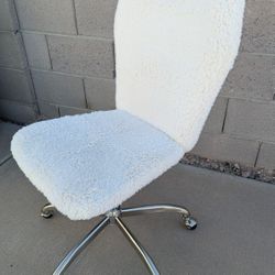 Williams Sonoma Shearling Office Desk Task Chair