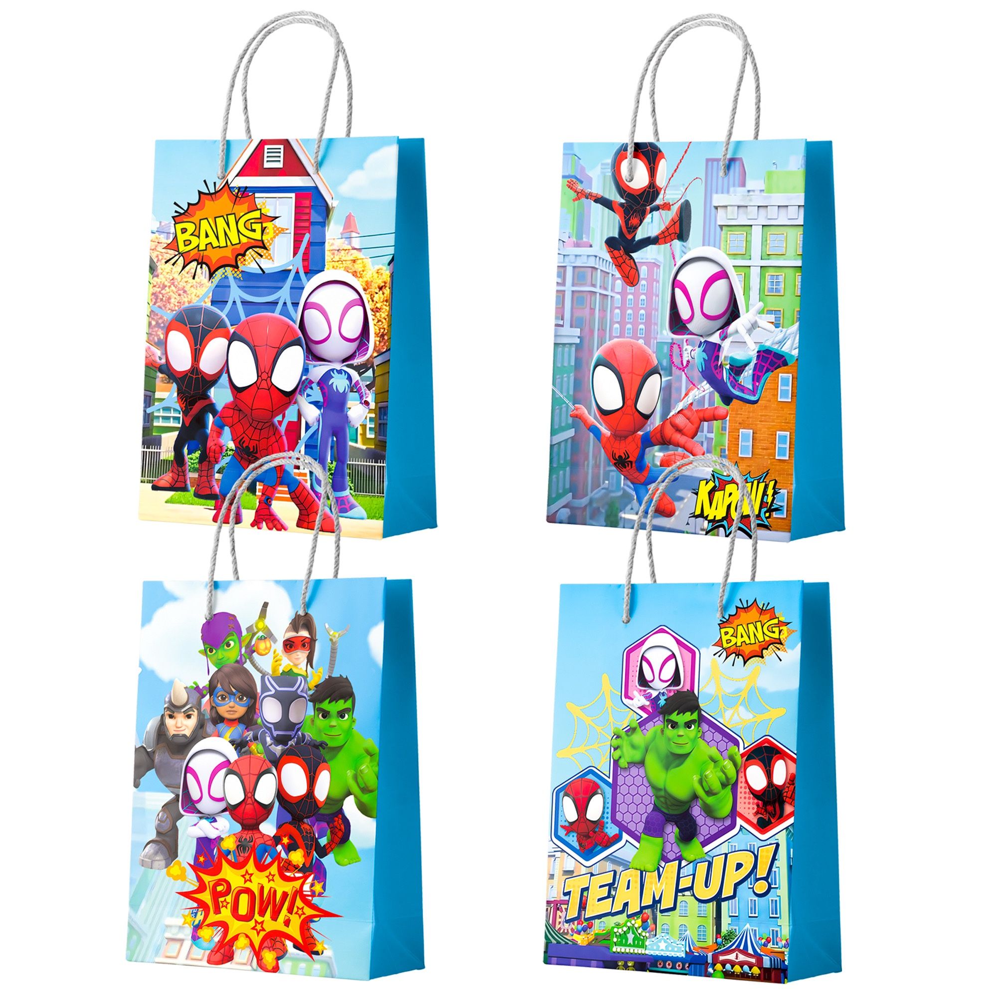 16pcs Spider-Man And Friends Party Favor Bags (New, Unopened)
