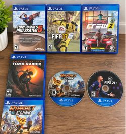 PS4 Games Bundle – Lot of 6 or individual