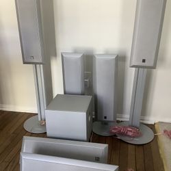 Yamaha NS-AP9500 6-Speaker System + Subwoofer – Great Condition