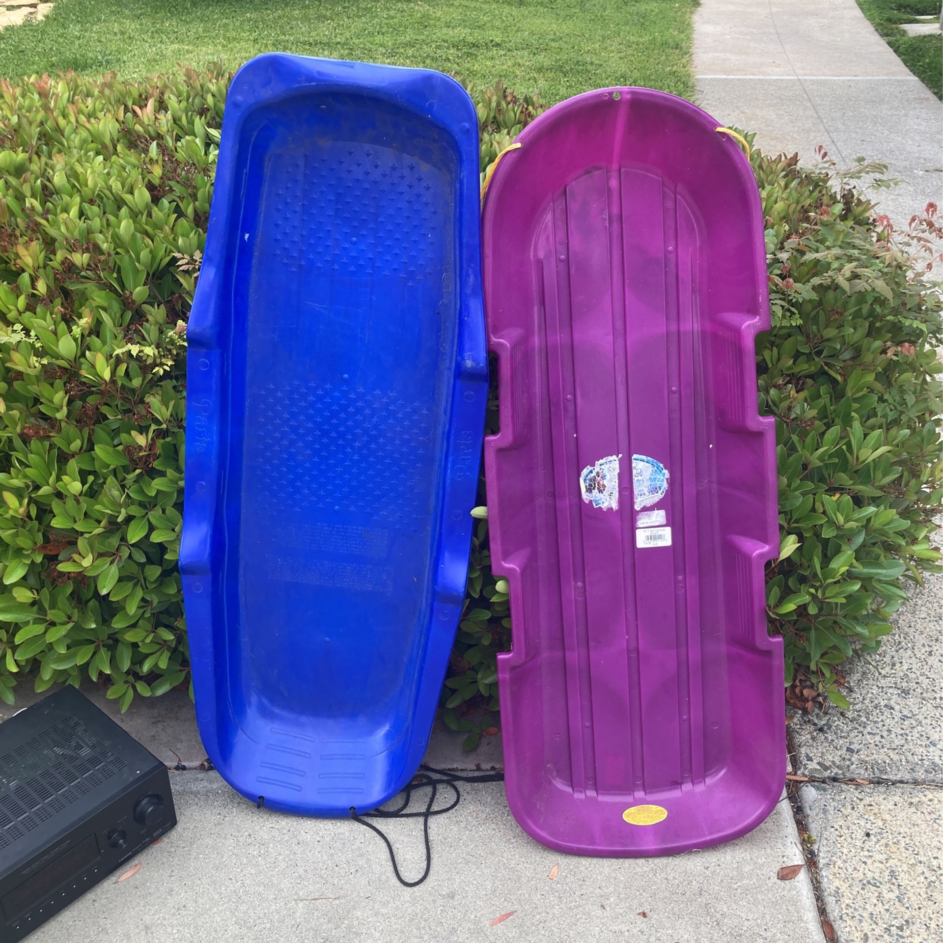 Sliders/sleds 