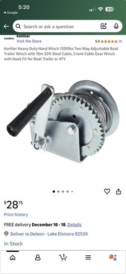 Heavy Duty Hand Wrinch