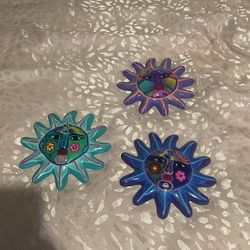  Sun Decor (3). Brand New Never Used. No Breaks Or Missing Paint. 