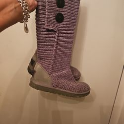 Sz7 Uggs Used Xmk Pet Free