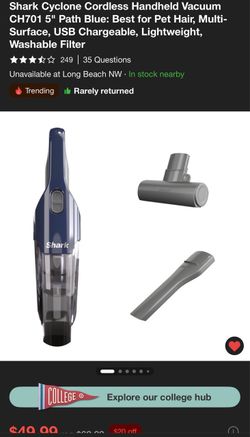 Shark portable vacuum