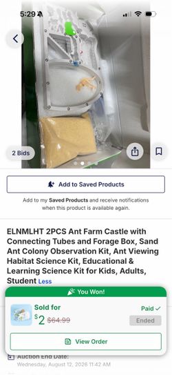 Ant Farm Castle Kit with Sand and Tubes