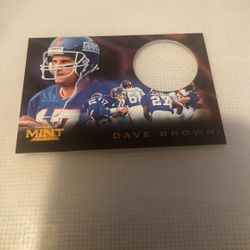 Football Pinnacle 1996 Dave Brown #19