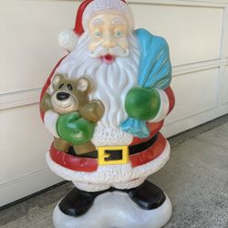 Christmas Blow Mold Santa Claus