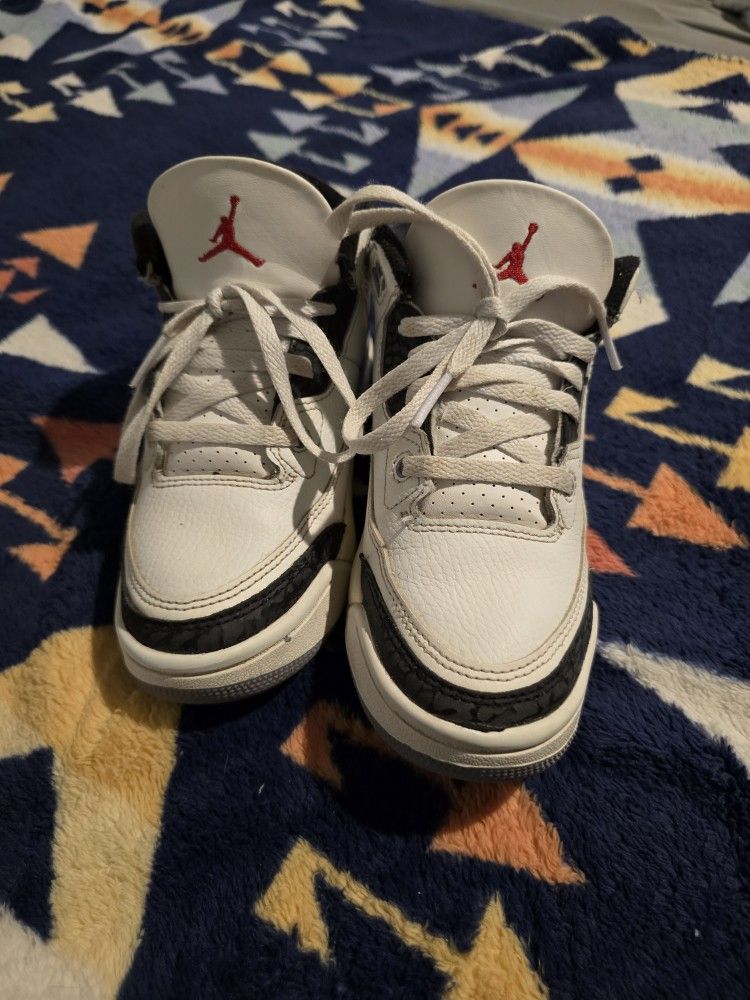 Jordan 3 Retro Mid Infrared 23 Size 1y 2014 great condition 