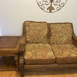 Sofa With Coffee Table/end Table 