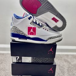 🔥Never Worn  Retro Jordan 3 (2016) "True Blue" 🔥