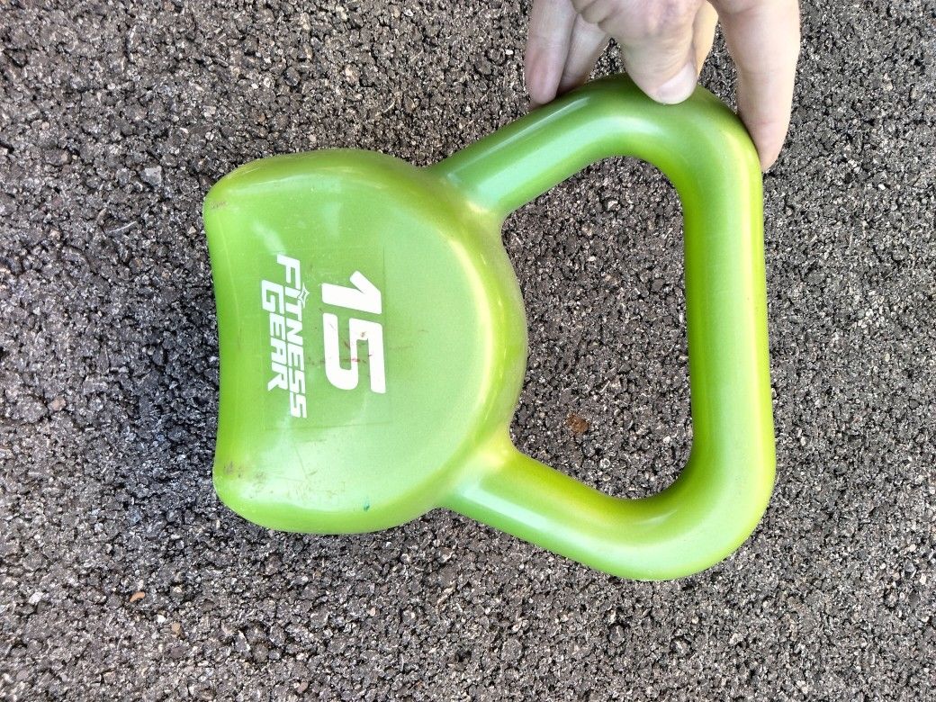 15-lb Kettle Bell