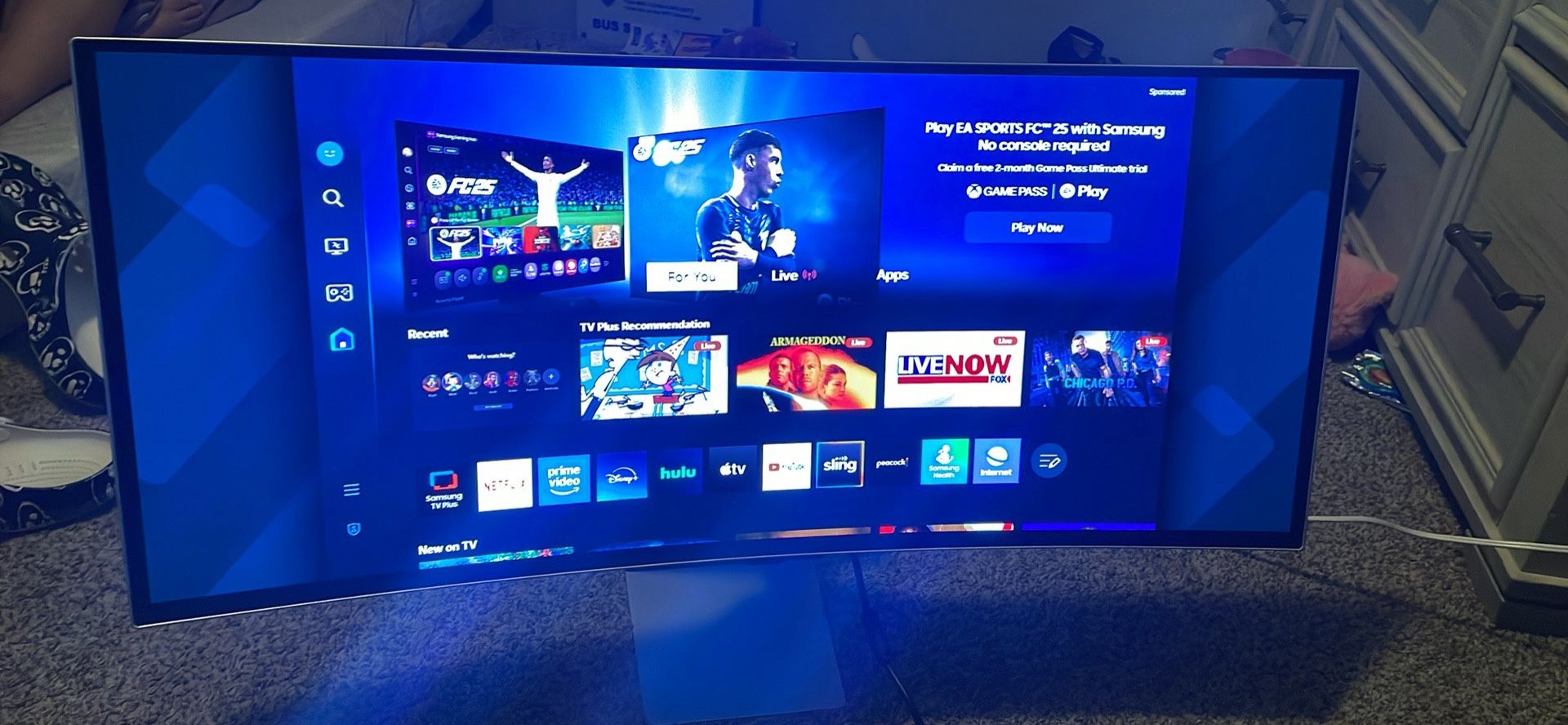 Samsung Odyssey g85sb Curved 34 inch Gaming monitor