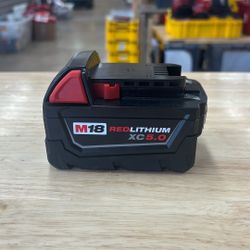 Milwaukee M18 18-Volt 5.0 Ah Lithium-Ion XC Extended Capacity Battery Pack