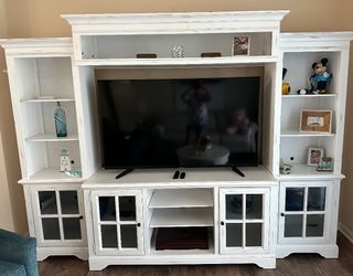 Coastal Furniture Like New Entertainment Center
