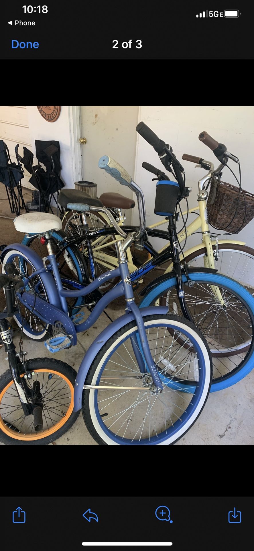 Kids Bike Adult Cruiser All 4 Or Individual 