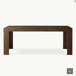 Restoration Hardware Desk with 2 Drawers